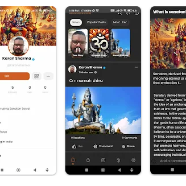 Sanatan Social Platform Project